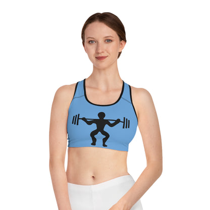 Sports Bra: Weightlifting Lite Blue