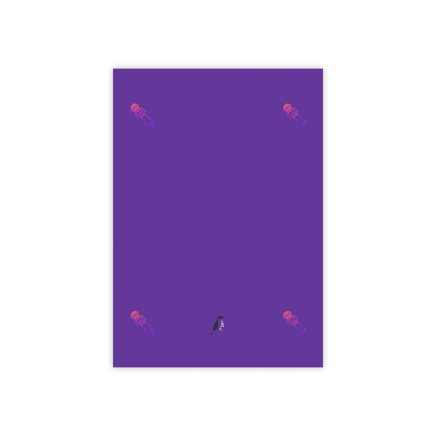 Post-it® Note Pads: Music Purple