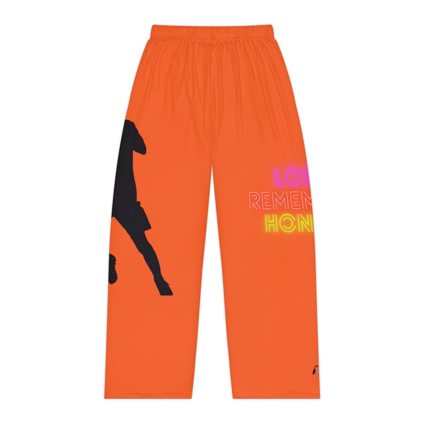 Women's Pajama Pants: Soccer Orange