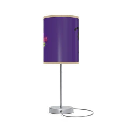 Lamp on a Stand, US|CA plug: Skateboarding Purple