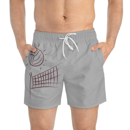 Swim Trunks: Volleyball Lite Grey