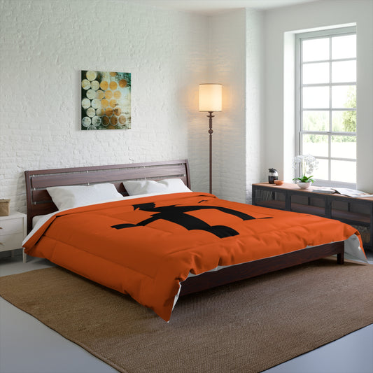 Comforter: Fishing Orange