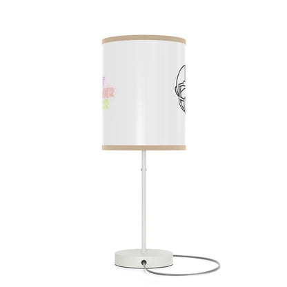 Lamp on a Stand, US|CA plug: Football White