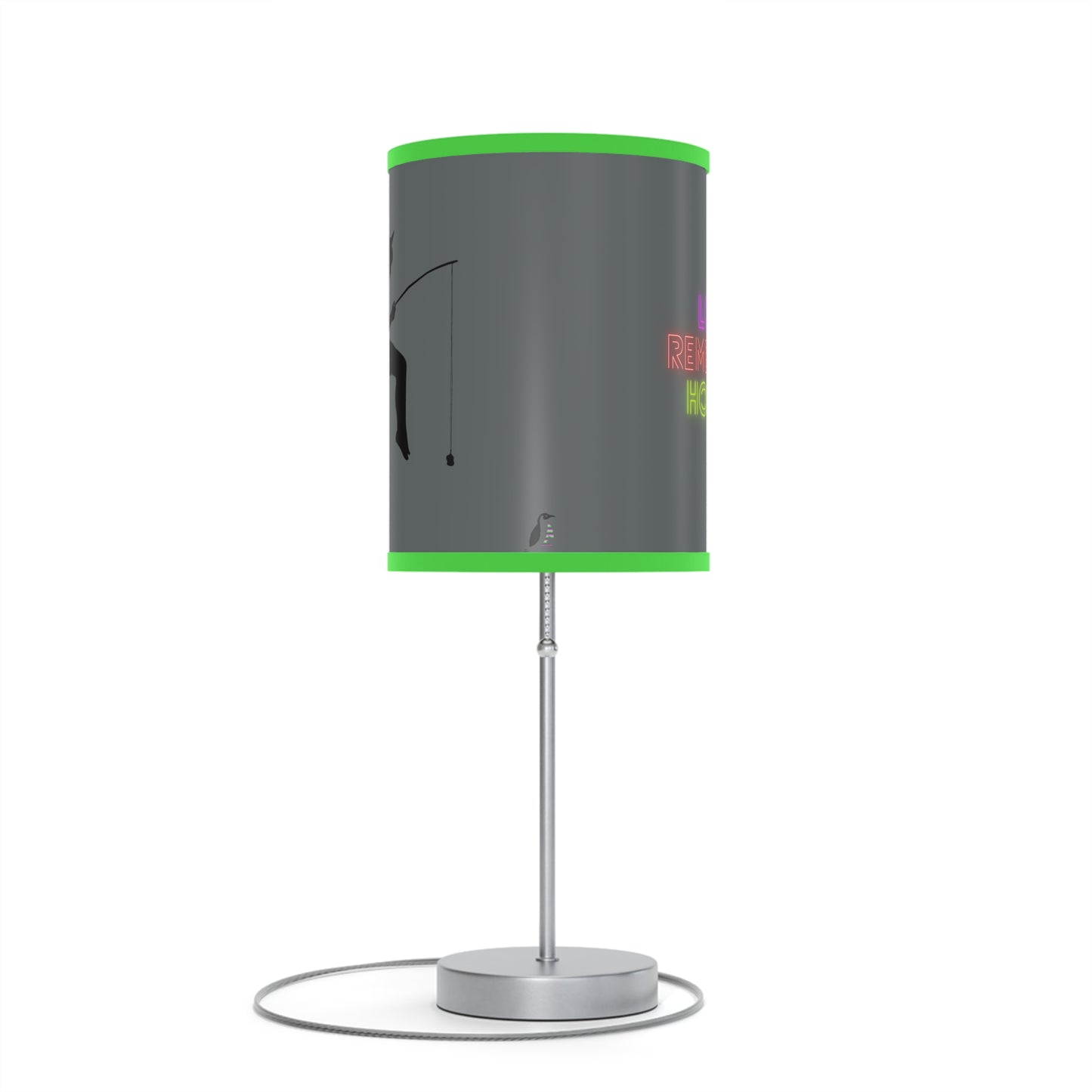 Lamp on a Stand, US|CA plug: Fishing Dark Grey