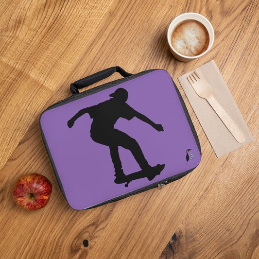 Lunch Bag: Skateboarding Lite Purple