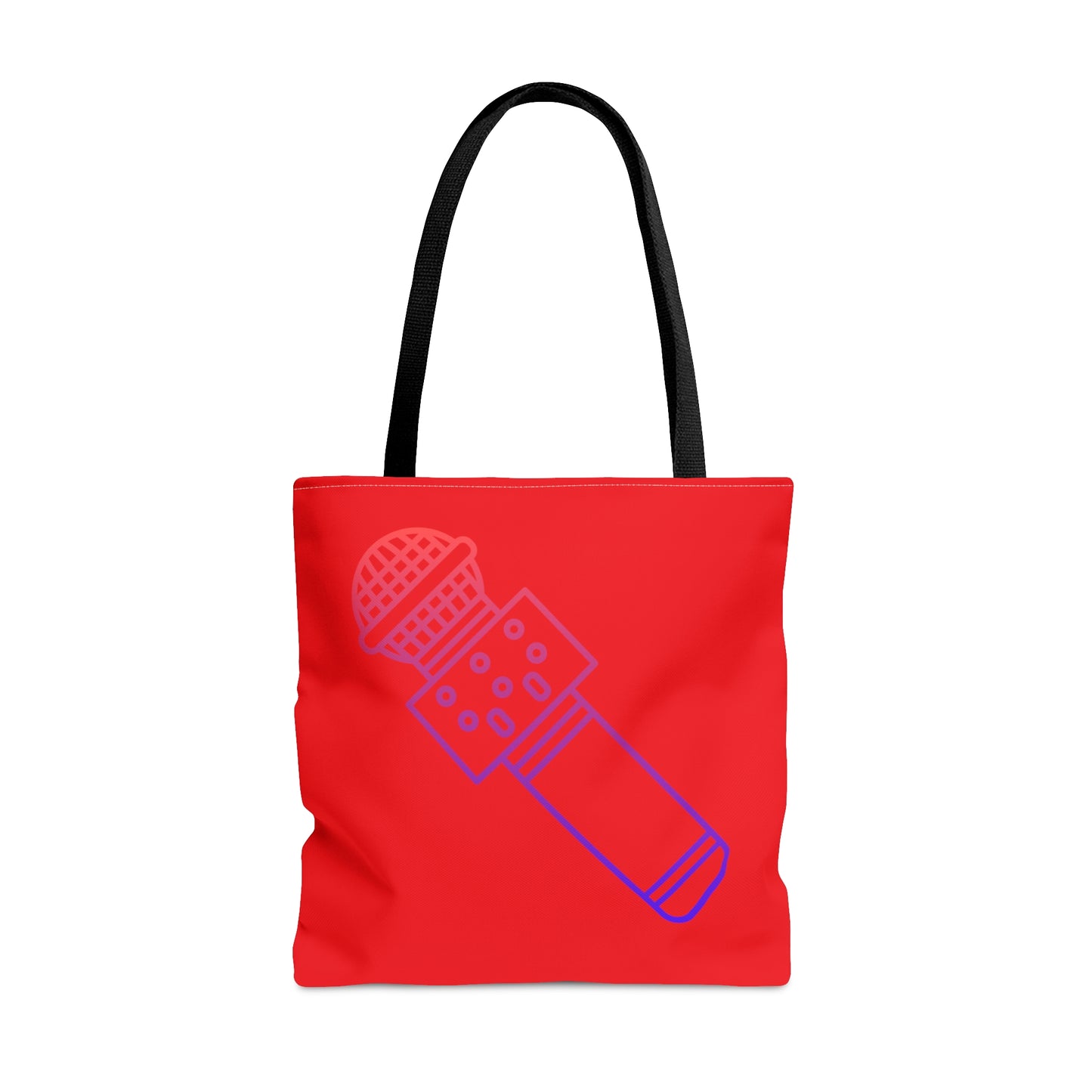 Tote Bag: Music Red