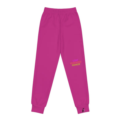 Youth Joggers: Music Pink