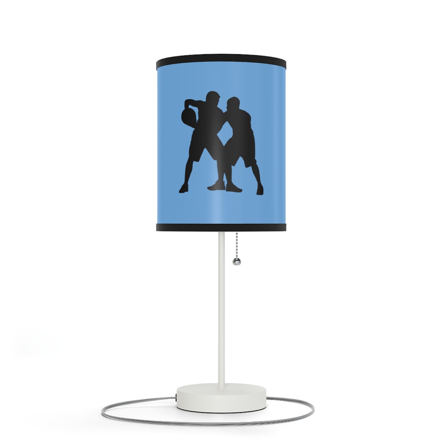 Lamp on a Stand, US|CA plug: Basketball Lite Blue