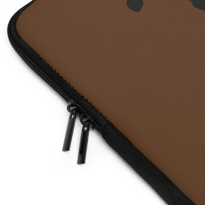 Laptop Sleeve: Skateboarding Brown