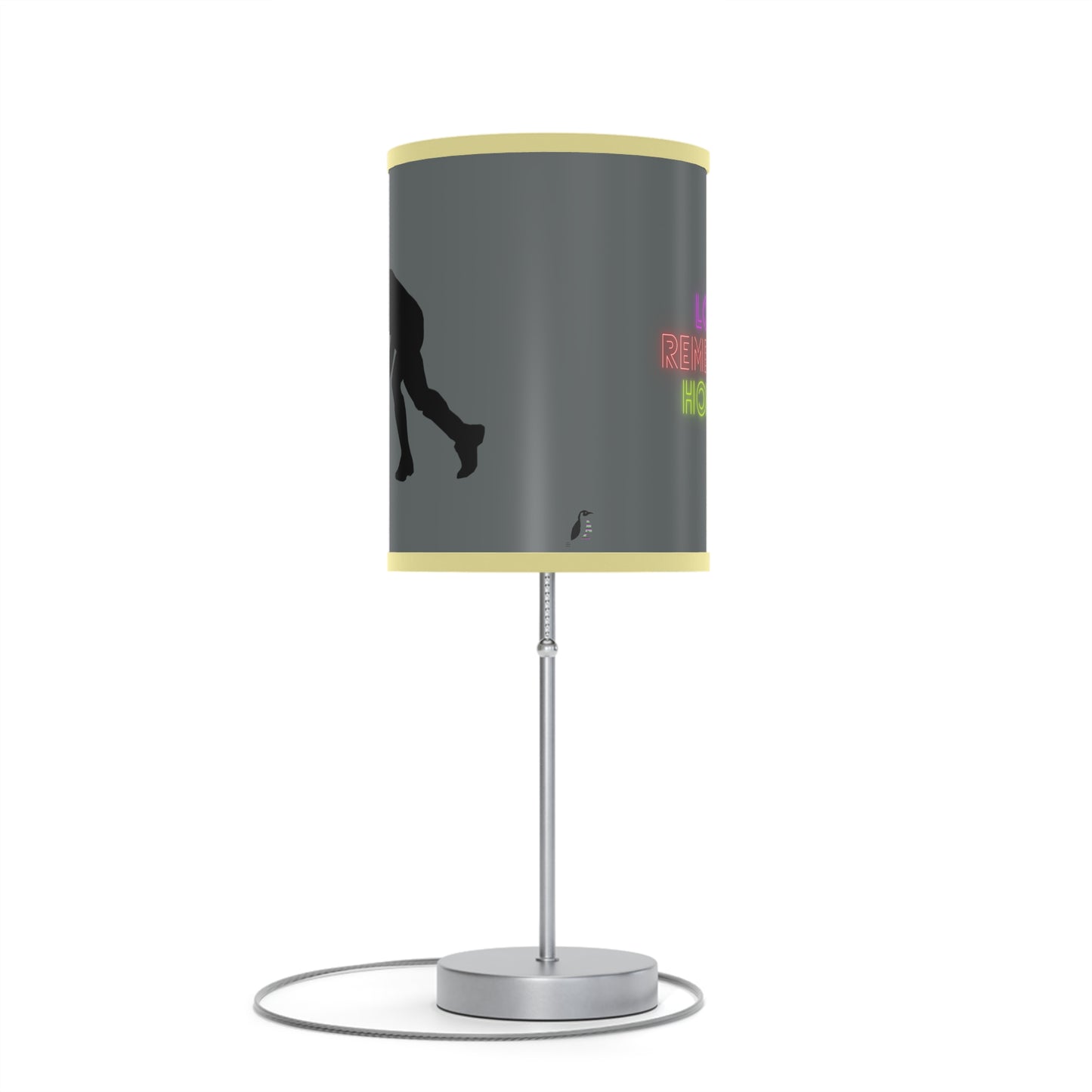 Lamp on a Stand, US|CA plug: Hockey Dark Grey