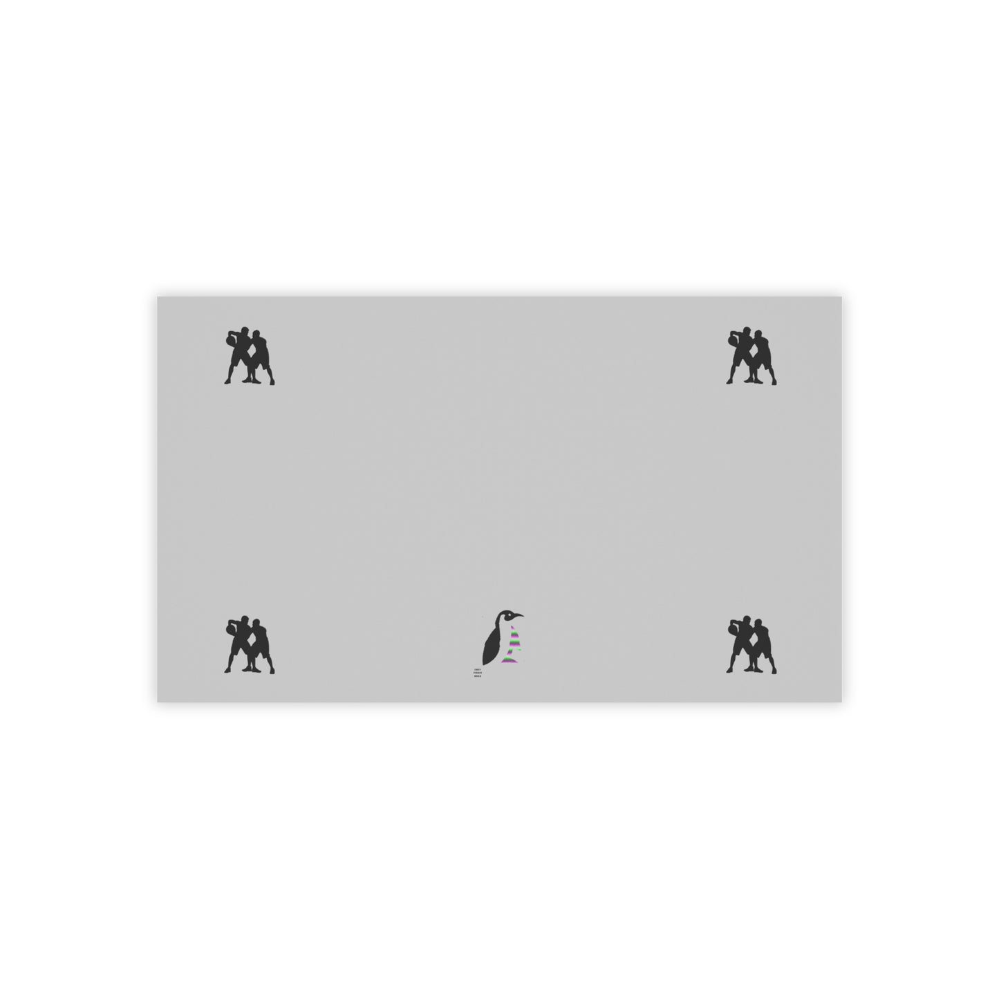 Post-it® Note Pads: Basketball Lite Grey