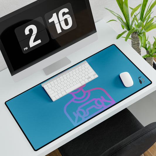 Desk Mats: Gaming Turquoise