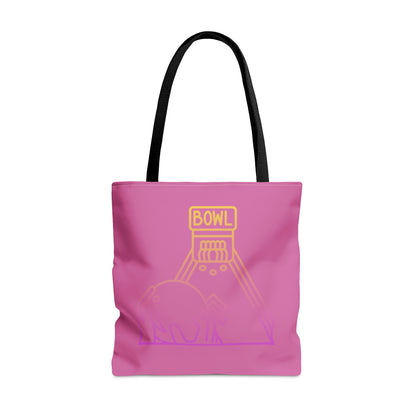 Tote Bag: Bowling Lite Pink