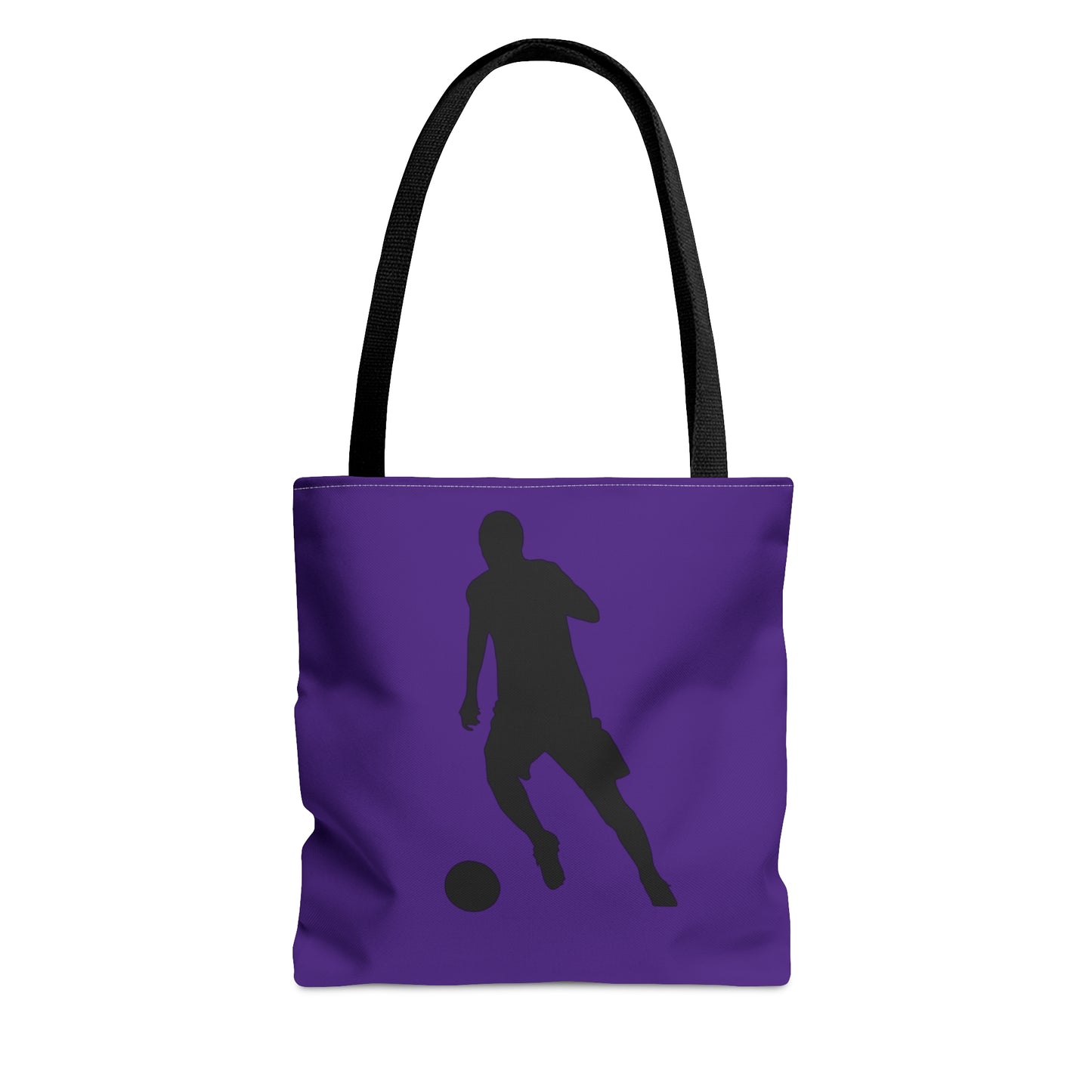 Tote Bag: Soccer Purple