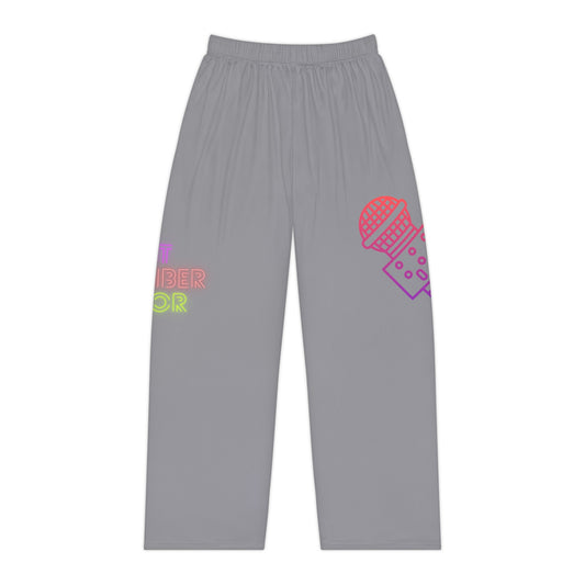 Pambabaeng Pajama Pants: Music Gray 