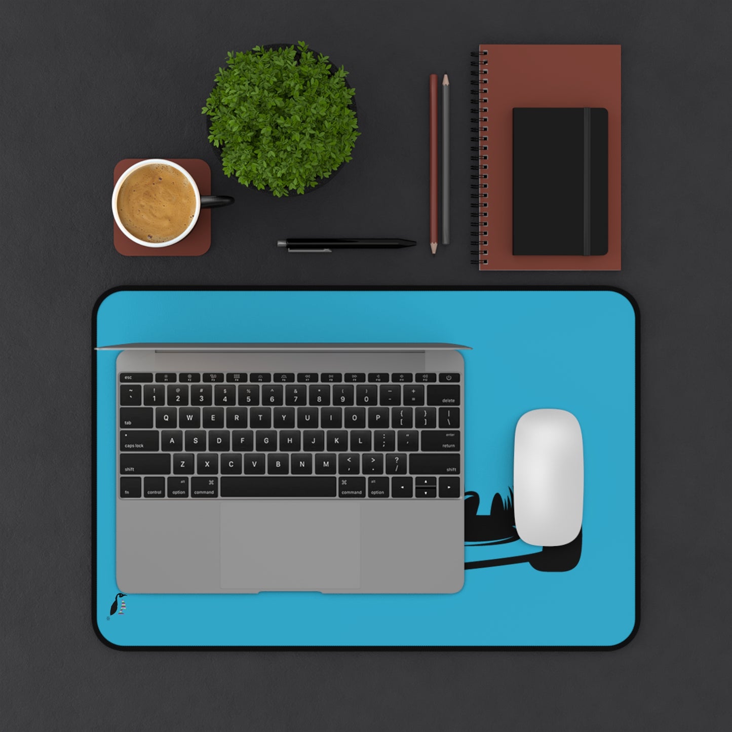 Desk Mat: Racing Turquoise