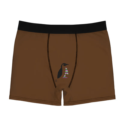 Men's Boxer Briefs: Weightlifting Brown