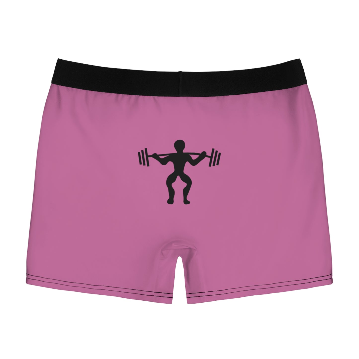 Men's Boxer Briefs: Weightlifting Lite Pink