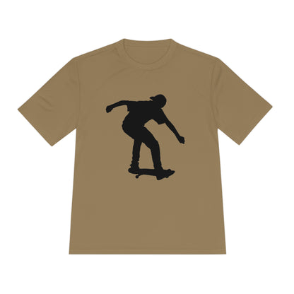 Moisture Wicking Tee: Skateboarding #1