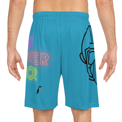 Basketball Shorts: Football Turquoise