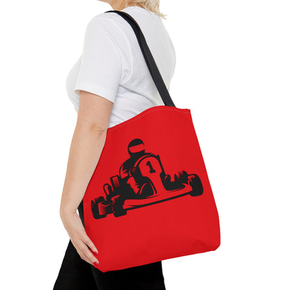 Tote Bag: Racing Red