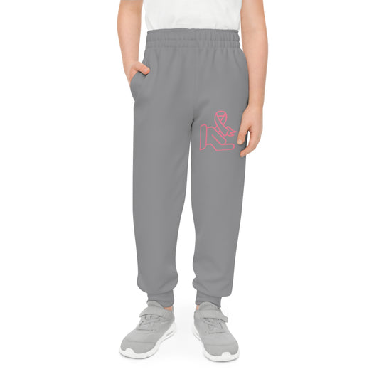 Youth Joggers: Fight Cancer Grey