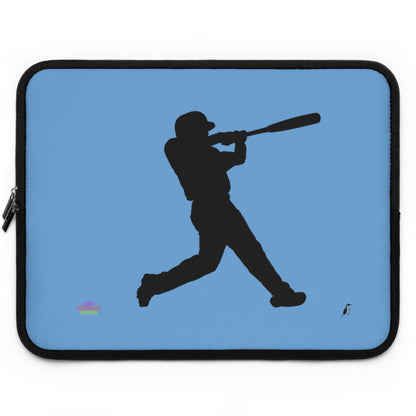 Laptop Sleeve: Baseball Lite Blue