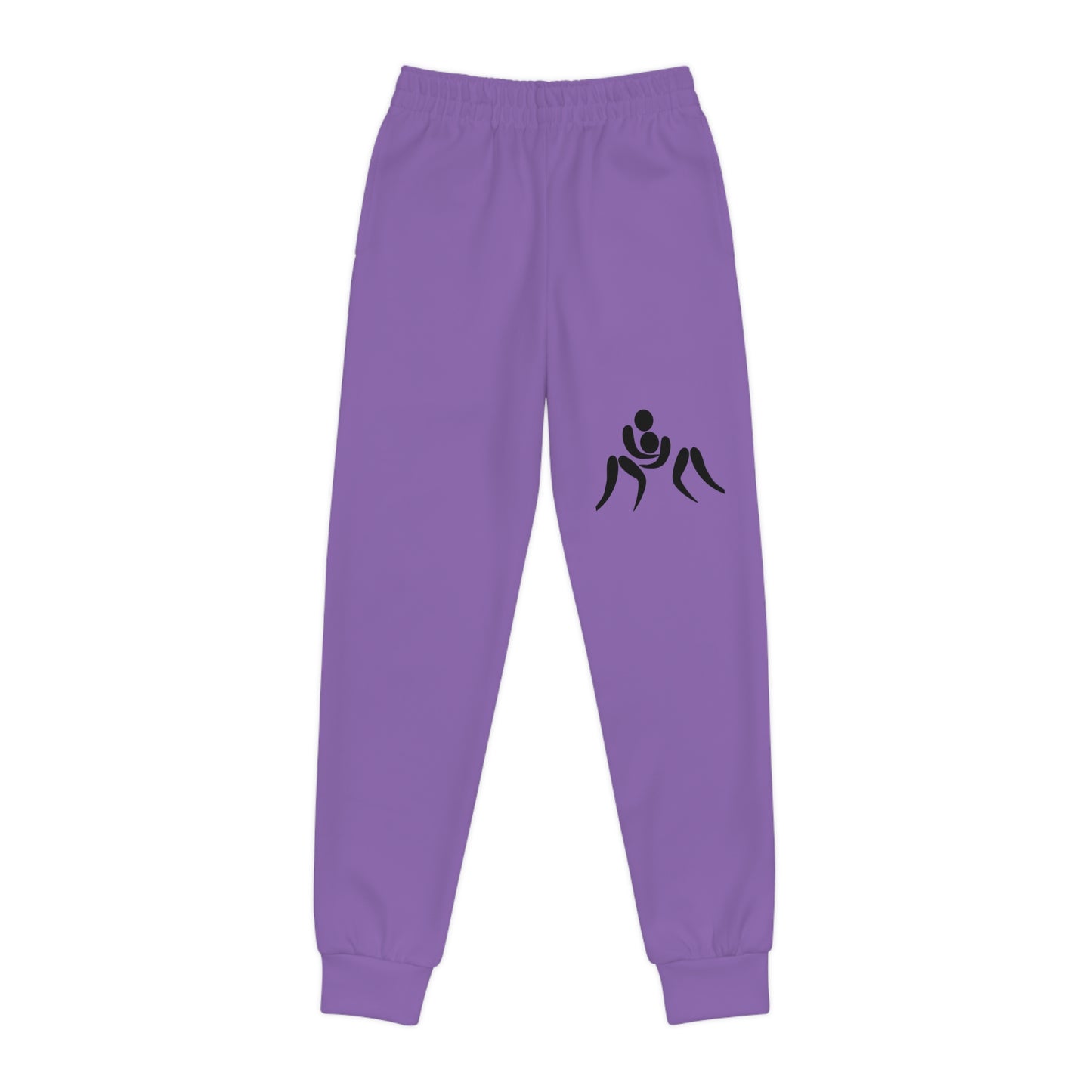 Youth Joggers: Wrestling Lite Purple