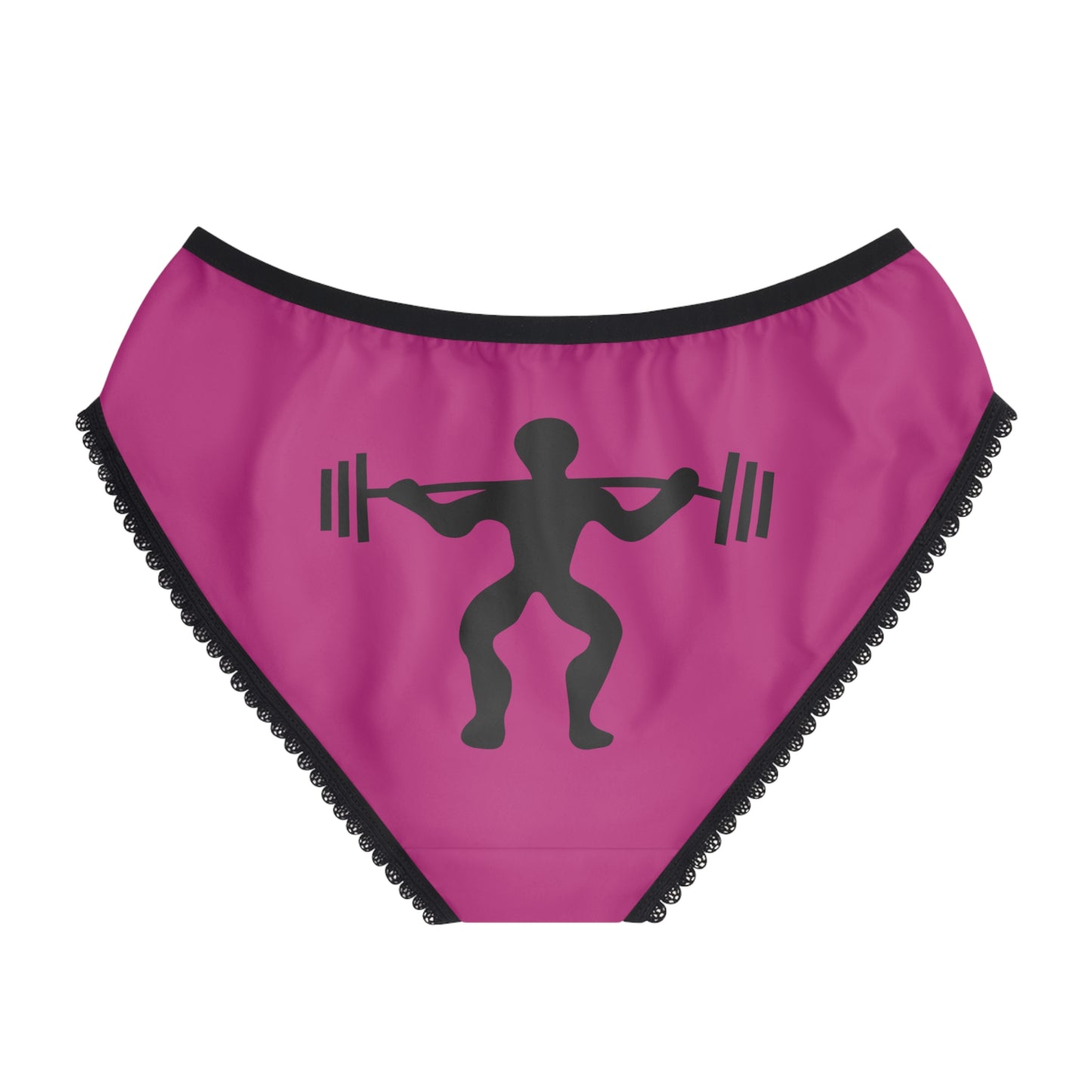 Women's Briefs: Weightlifting Pink