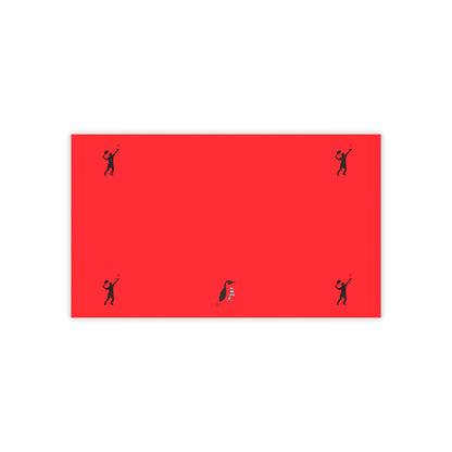 Post-it® Note Pads: Tennis Red