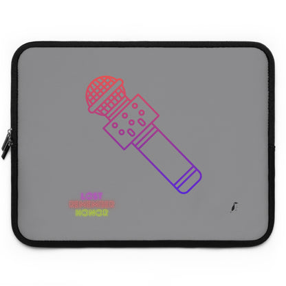 Laptop Sleeve: Music Grey