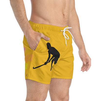 Swim Trunks: Hockey Yellow