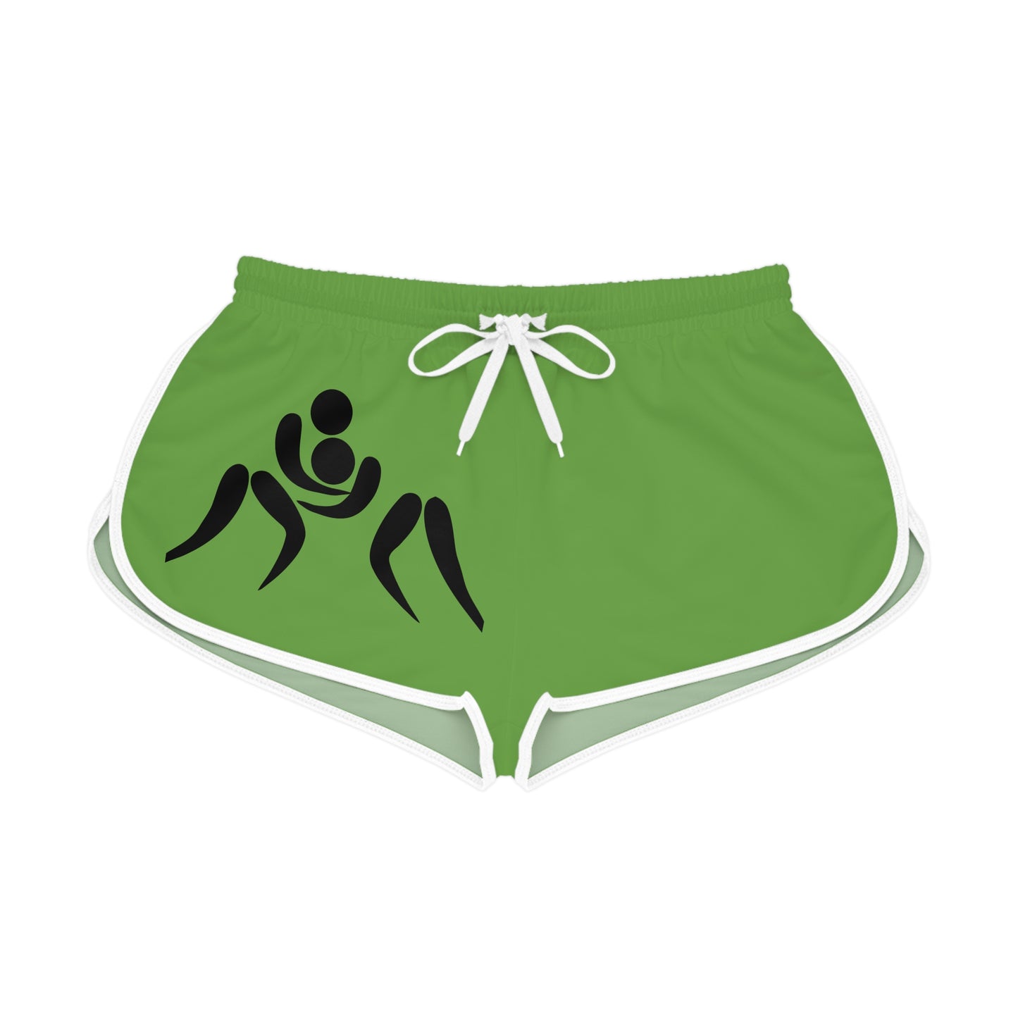 Women's Relaxed Shorts: Wrestling Green