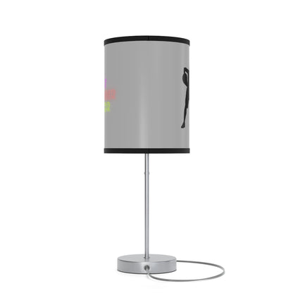 Lamp on a Stand, US|CA plug: Basketball Lite Grey 