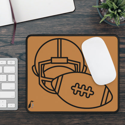 Gaming Mouse Pad: Football Lite Brown