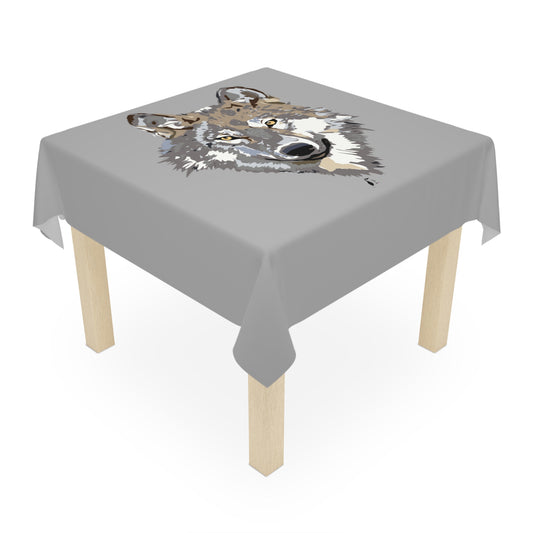 Tablecloth: Wolves Lite Grey