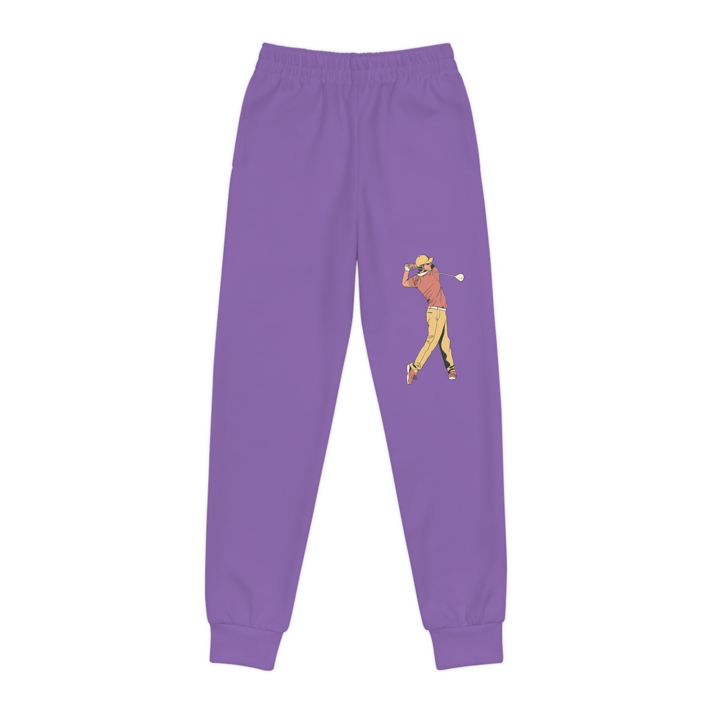 Youth Joggers: Golf Lite Purple