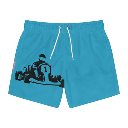 Swim Trunks: Racing Turquoise