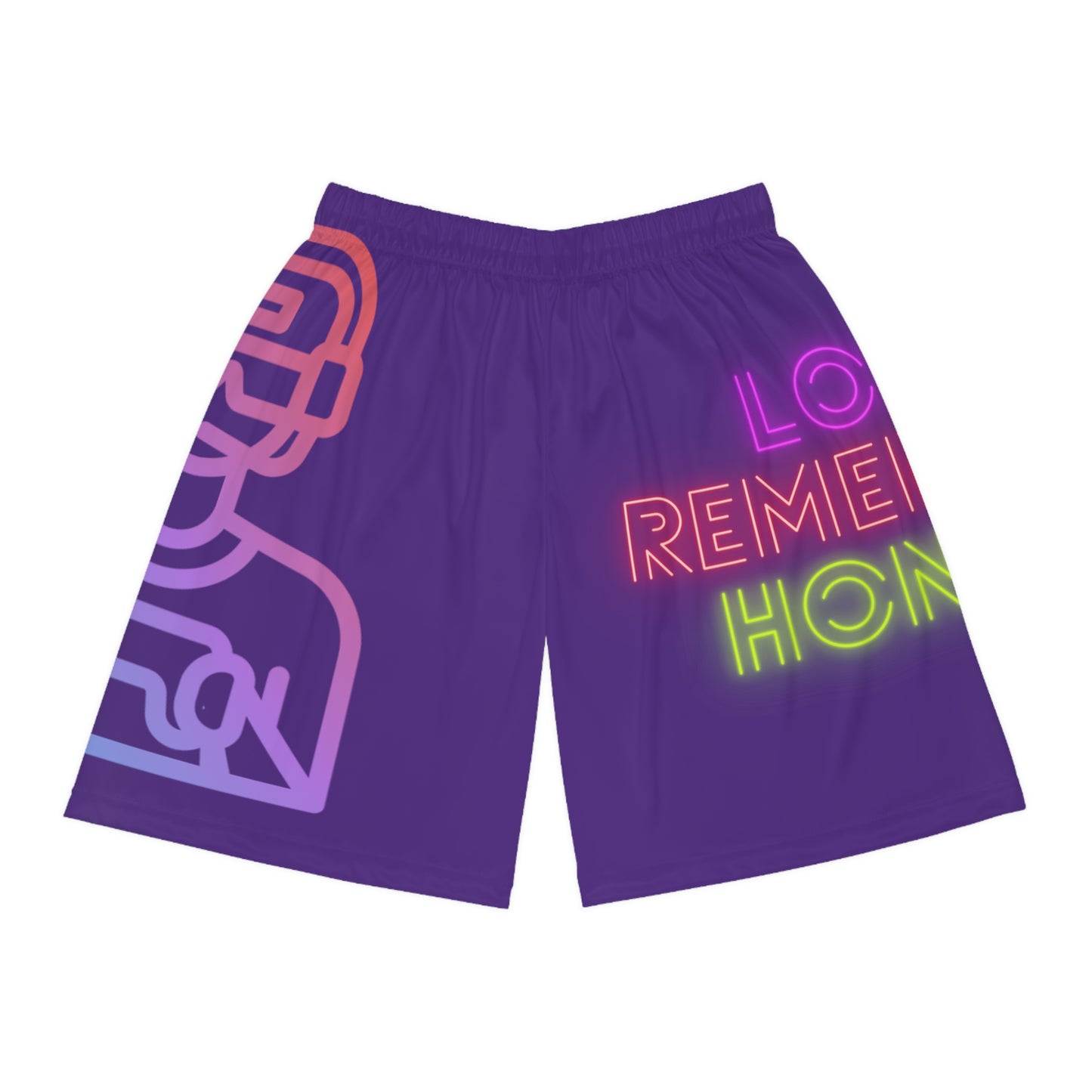 Basketball Shorts: Gaming Purple