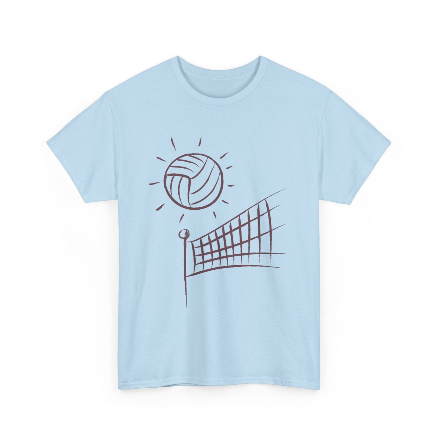 Heavy Cotton Tee: Volleyball #2