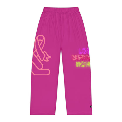 Women's Pajama Pants: Fight Cancer Pink