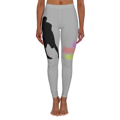 Women's Spandex Leggings: Basketball Lite Grey