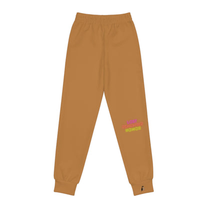 Youth Joggers: Gaming Lite Brown