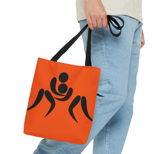 Tote Bag: Wrestling Orange