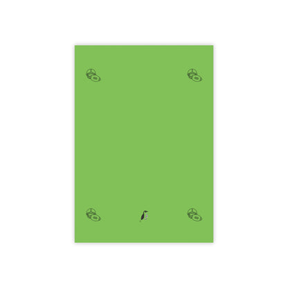 Post-it® Note Pads: Football Green