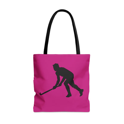 Tote Bag: Hockey Pink