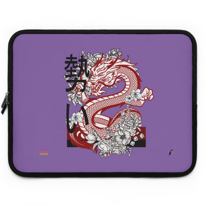 Laptop Sleeve: Dragons Lite Purple