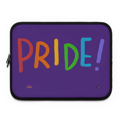 Laptop Sleeve: LGBTQ Pride Purple