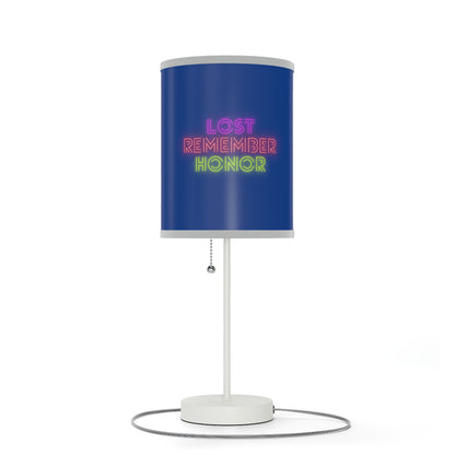 Lamp on a Stand, US|CA plug: Football Dark Blue