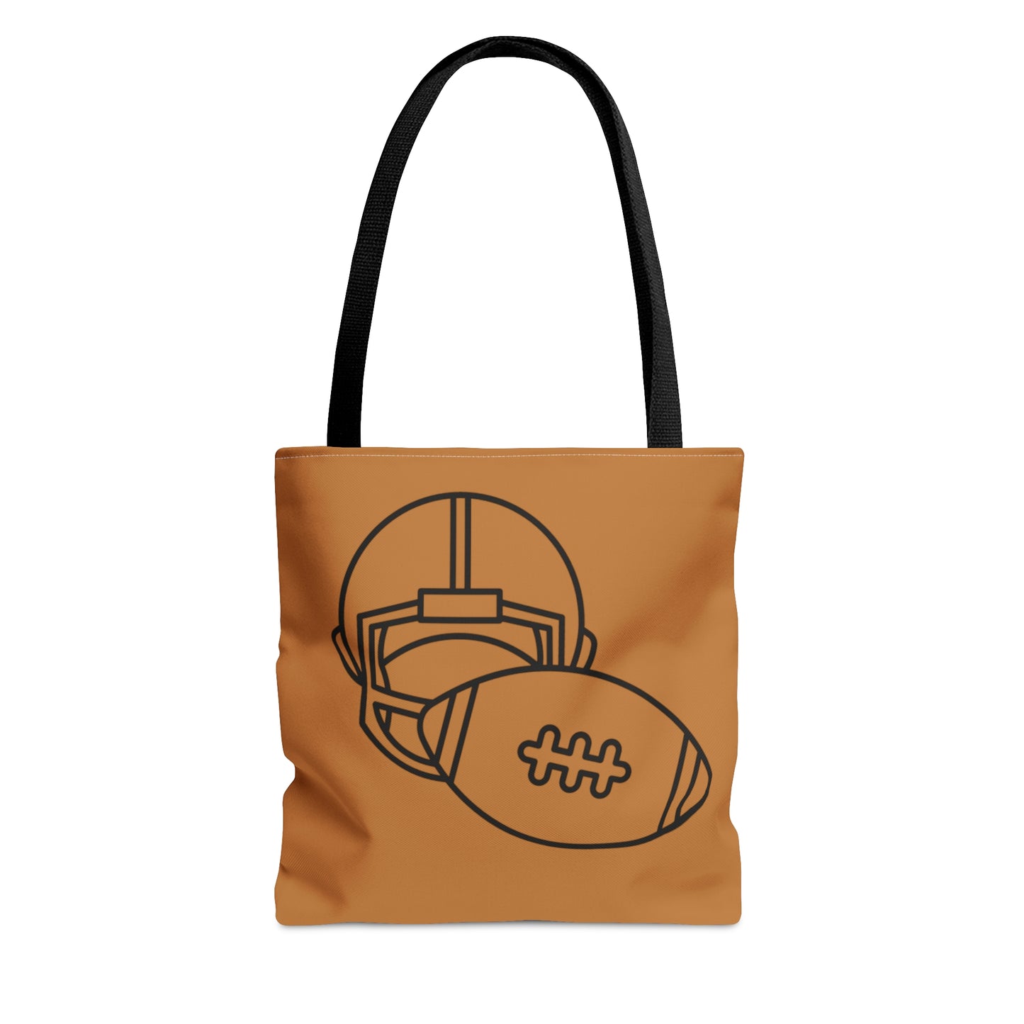 Tote Bag: Football Lite Brown